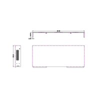 eneo NSUR-1016M0A Gigabit Switch Rack, Unmanaged, 16x PoE, 2xSFP, max. 30W pro Port, internes Netzteil max. 250W