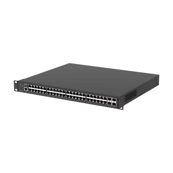AXIS D8248 MANAGED POE++ SWITC 48-Port PoE++ Switch mit 4 SFP+-Ports, 740W