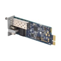 AMG Systems AMG260B-1F-1S Industrieller Blade Medienkonverter Karte, 1 x 10/100BT RJ45 , 1 x 100/1000FX SFP Slot, ohne SFP, DIP Switch, Blade Halterung 1 Slot