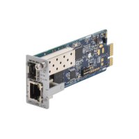 AMG Systems AMG260B-1G-1S Industrieller Blade Medienkonverter Karte, 1 x 10/100/1000BT RJ45 , 1 x 100/1000FX SFP Slot, ohne SFP, DIP Switch, Blade Halterung 1 Slot