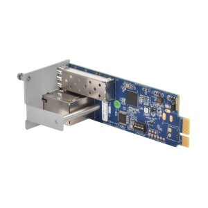 AMG Systems AMG260B-2G-1S Industrieller Blade Medienkonverter Karte, 2 x 10/100/1000BT RJ45 , 1 x 100/1000FX SFP Slot, ohne SFP, DIP Switch, Blade Halterung 2 Slot