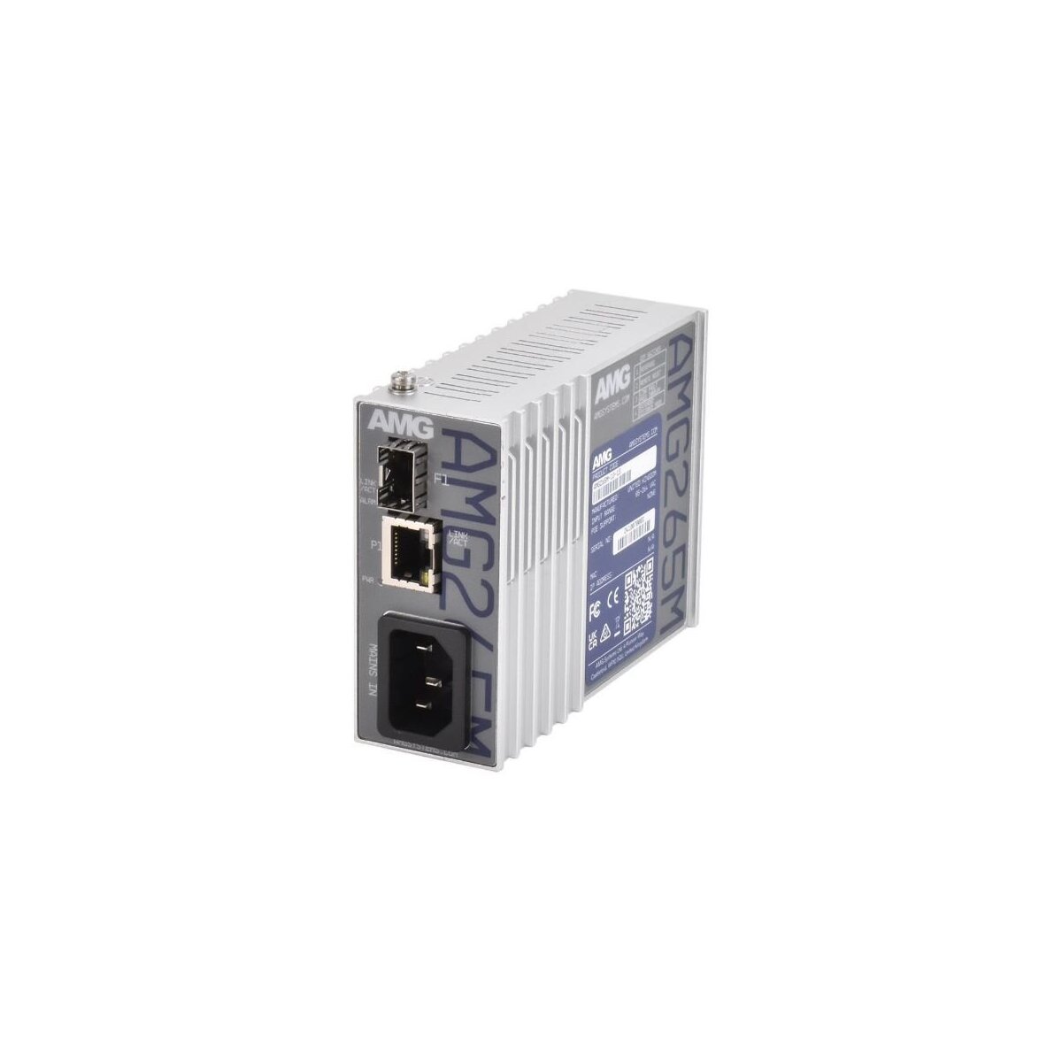 AMG Systems AMG265M-1F-1S Industrieller Mini Medienkonverter