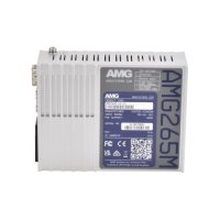 AMG Systems AMG265M-1F-1S Industrieller Mini Medienkonverter, 1 x 10/100BT RJ45 , 1 x 100/1000FX SFP Slot, DIP Switch, DIN Rail / Wandmontage, VAC IEC