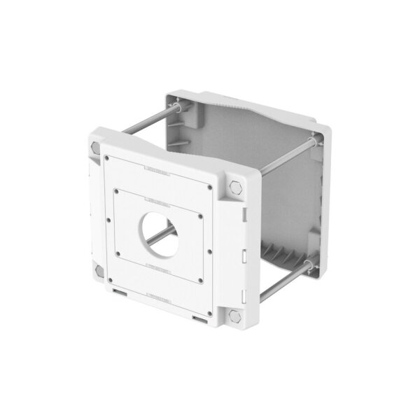 Hanwha Vision SBP-150PMW Masthalterung für Hanwha Kameras und Zubehör Außen, Aluminium, weiß