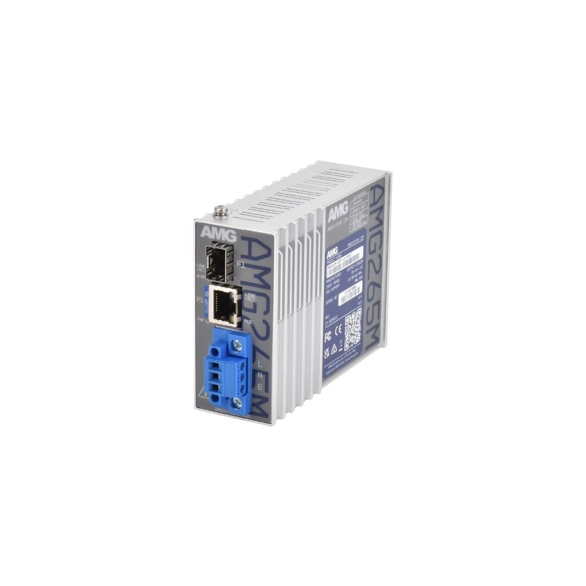AMG Systems AMG265M-1GBT-1S-P90-T Industrieller Mini Medienk