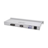 AMG Systems AMG2036-RP-AD "Baugruppenträger für AMG Blade Rack Module, 18 Slots, 1HE, 19"" Schrankeinbau, integriertes Netzteil 12VDC @ 114W, 85-264 VAC IEC Mains Power"
