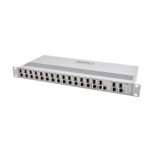 AMG Systems AMG2036-RP-DD "Baugruppenträger für AMG Blade Rack Module, 18 Slots, 1HE, 19"" Schrankeinbau, zwei externe redundante 12VDC Stromanschlüsse"
