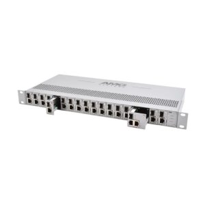 AMG Systems AMG2036-RP-DD "Baugruppenträger für AMG Blade Rack Module, 18 Slots, 1HE, 19"" Schrankeinbau, zwei externe redundante 12VDC Stromanschlüsse"