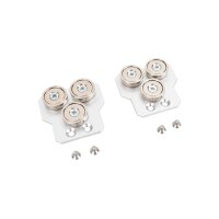 AMG Systems AMGMNT-MAG-06 Magnetischer Montagesatz für AMG Geräte, enthält 6x Magnete, 6x M3 x 8 CSK Pozi Montageschrauben & 2 x Magnet Montageklammern