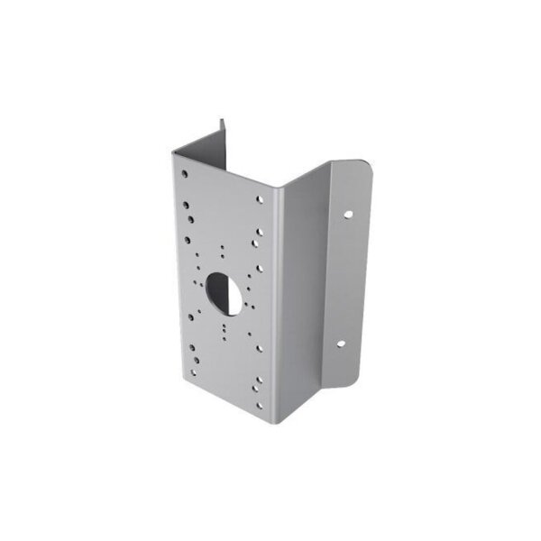 Hikvision DS-1276ZJ-P-Y(O-STD) Halterung, Eckmontage für Hikvision Domes, Edelsta hl, Anti-Korrosion, grau