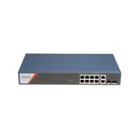 Hikvision DS-3E1512HP-SI-8P2T2F(O-STD) Ethernet Switch, Smart Managed, 10x RJ45, 2x SFP, PoE 130W