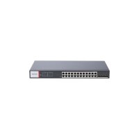 Hikvision DS-3T1528HP-SI-24P4F(O-STD)/No Power Ethernet Switch, Smart Managed, 24x RJ45, 4x SFP, HiPoE, ohne Netzteil