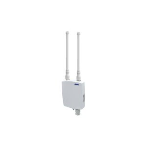 AMG Systems AMGANT-W1-ODA9-W 360° Omni-Antenne, 2x WiFi (5.0-7.2 GHz) 9dBi Gain N-Type vertiefter Stecker, IP65 Direktmontage an AMG8870F-M-E. weiß