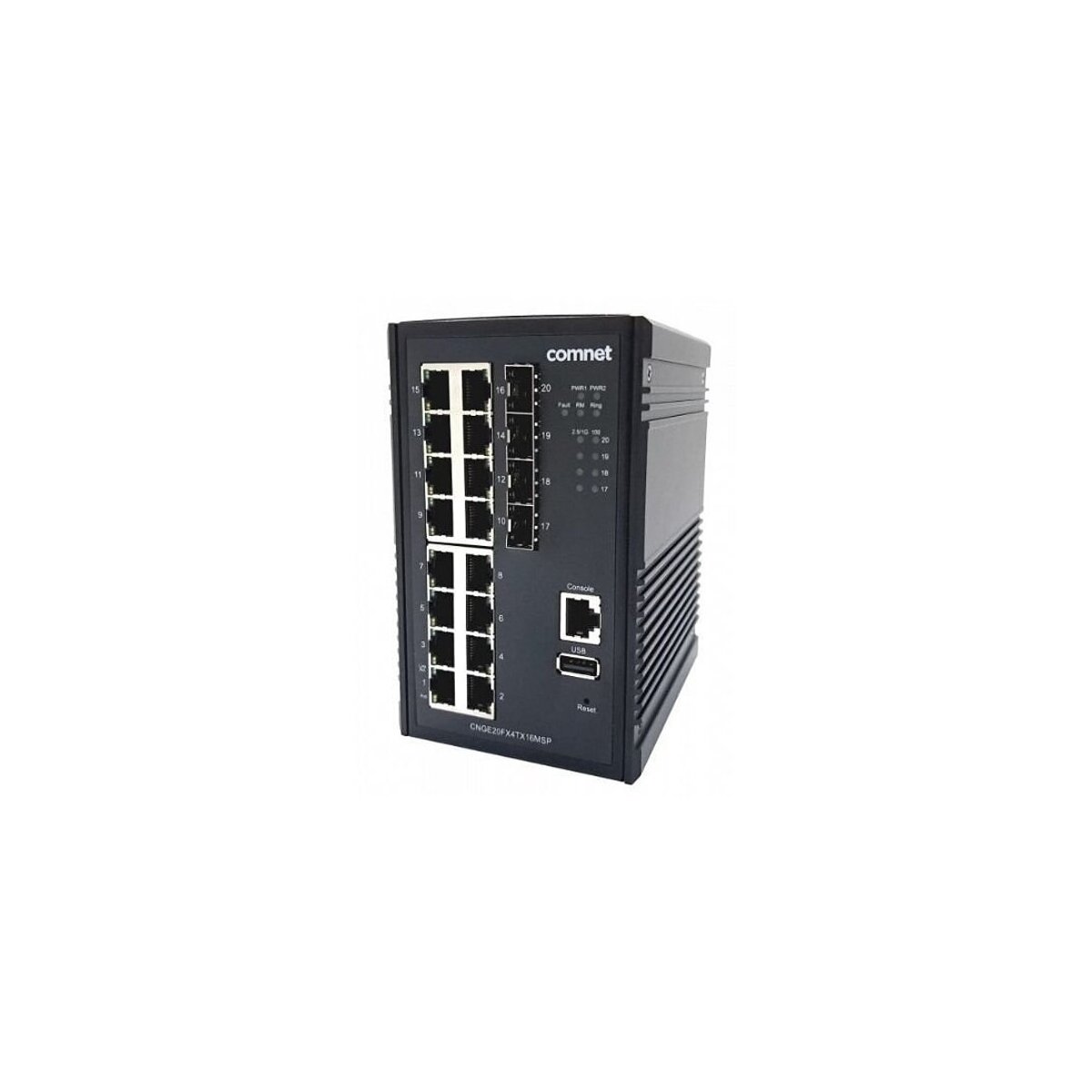 ComNet CNGE20FX4TX16MSP Ethernet Switch, managed, 16x RJ45 G