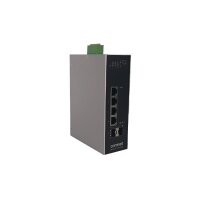 ComNet CNGE6FX2TX4MSP Ethernet Switch, managed, 4x RJ45 Gbit, 2x SFP, PoE