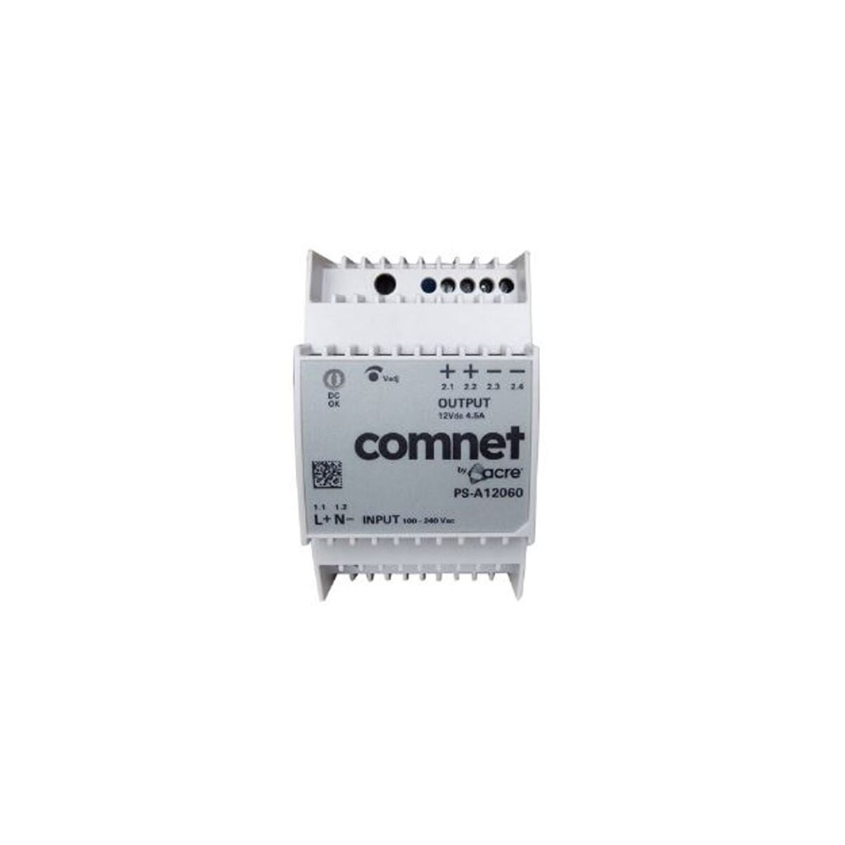 ComNet PS-A12060 Netzteil, 12VDC, 60 Watt, DIN-Rail