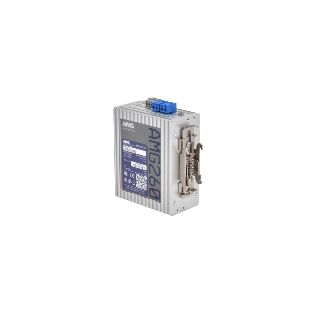 AMG Systems AMG260-2G-2S-PD Industrieller PoE Medienkonverte