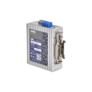 AMG Systems AMG260-1GBT-1S-P90 Industrieller PoE Medienkonverter, 1 x 10/100/1000BT RJ45 mit 60/90W PoE, 1 x 100/1000Base-FX SFP Slot, DIN Rail / Wandmontage
