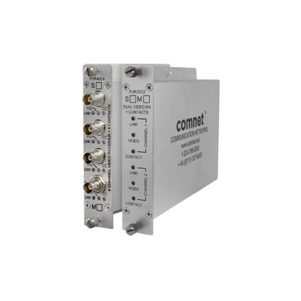 ComNet FVR10C1S1 Digital Glasfaser Empfänger, 1x Video, 1x Kontakt, 1 Faser