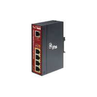 IFS POE304-EX-4P-V2 PoE+ Extender, Input 1x PoE+, Output 4x PoE+ 75W