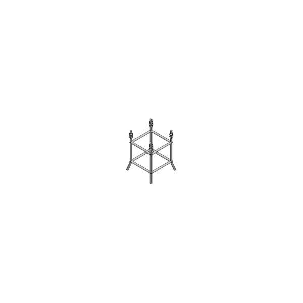 Solvido SOL-MAST-ANKERKORB-0,8
