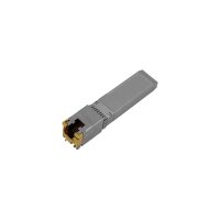 eneo NSFP-00100RJ45 SFP Modul, Transceiver, RJ45 Anschluss, Cat.6A, Unterstützt 10G/5G/2.5G/1G Ethernet, Bis 50 m über CAT6a, Hot-Pluggable
