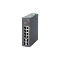 Hikvision DS-3T1512HP-SI-8P4F(O-STD)KIT(75W) Ethernet Switch, Smart Managed, 8x Gigabit PoE RJ45, 4x Gigabit SFP Ports, 802.3bt Hi-PoE, 240W PoE