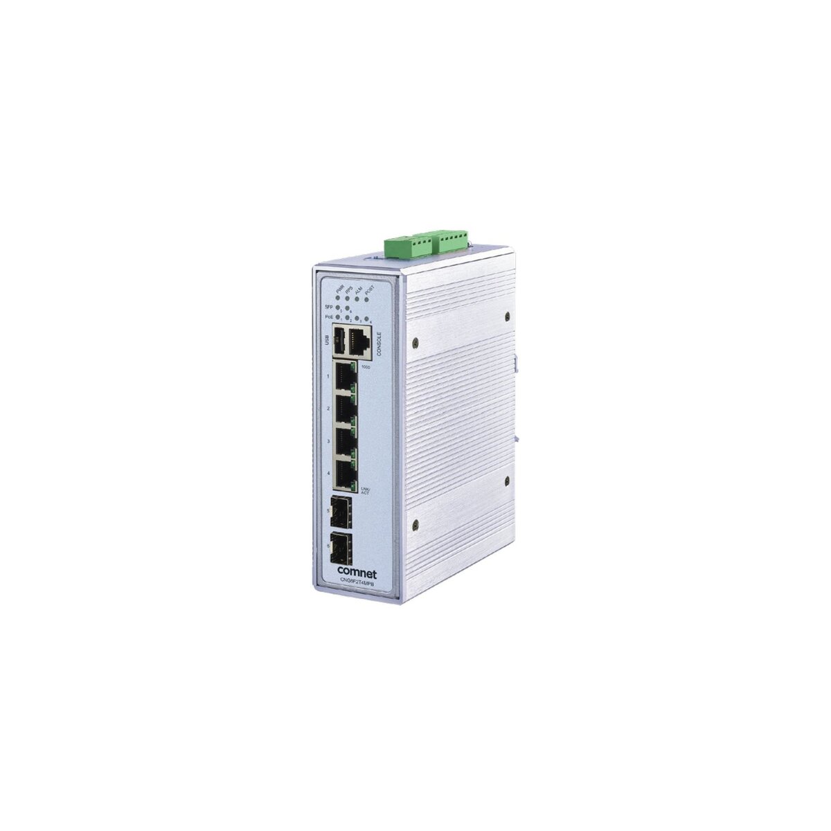 ComNet CNG6F2T4MPB Ethernet Switch, managed, 4x RJ45 Gbit, 2