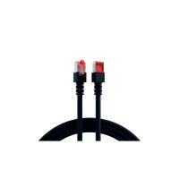 jetrics network 6-15s RJ45 Patchkabel Cat.6 S/FTP LSZH geschirmt, 15,0m, schwarz