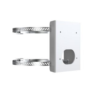 eneo PM-23 Mastmontageadapter V2A Edelstahl, für Bullet Kameras INB-68M2812MJBA und INB-68M0550MJBA