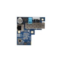 AMG Systems AMG260P-1G-1S/IQ Industrieller Medienkonverter, 1 x 10/100/1000BT RJ45 , 1 x 100/1000FX SFP Slot, ohne SFP, DIP Switch, DIN Rail / Wandmontage für IQSIGHT Gehäuse