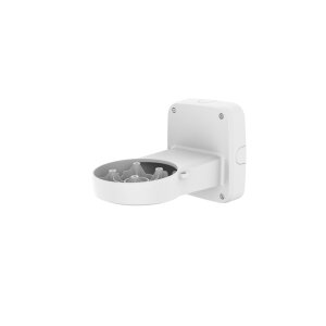 Hanwha Vision SBP-004WMW Wand- und Mastmontagehalter, Aluminium, weiß