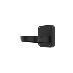 Hanwha Vision SBP-004WMB Wand- und Mastmontagehalter, Aluminium, schwarz