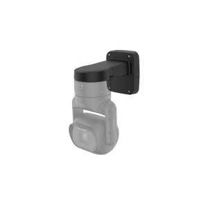 Hanwha Vision SBP-004WMB Wand- und Mastmontagehalter, Aluminium, schwarz