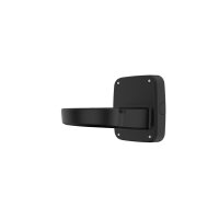 Hanwha Vision SBP-004WMB Wand- und Mastmontagehalter, Aluminium, schwarz