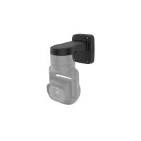 Hanwha Vision SBP-004WMB Wand- und Mastmontagehalter, Aluminium, schwarz