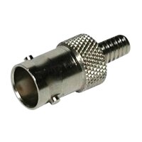 jetrics cable BNC R142-242-161W BNC Crimpkupplung, für Videokabel RG59/U und MCAB-2
