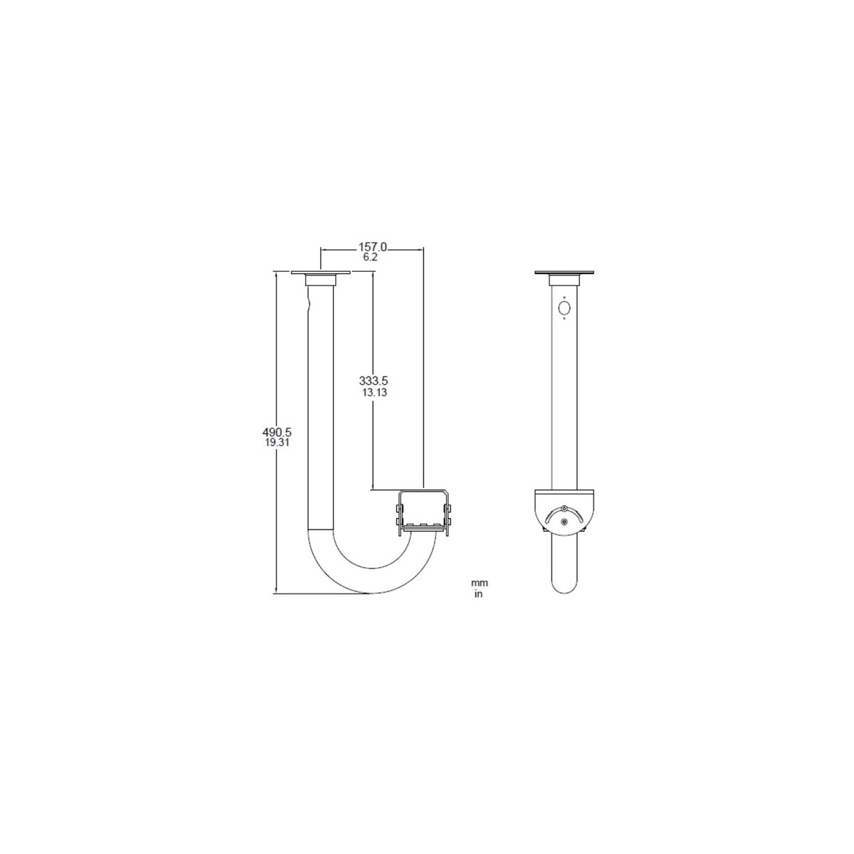 Bosch LTC 9219/01 Adapter für Deckenmontage für HS