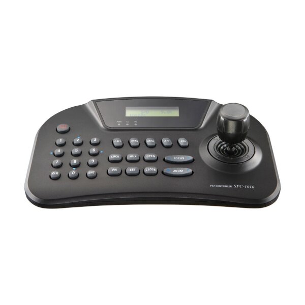 Hanwha Vision SPC-1010 Bedientastatur, für Hanwha Techwin PTZ Domes, Kameras, Joystick, RS485/RS422, bis 1km