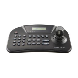 Hanwha Vision SPC-1010 Bedientastatur, für Hanwha Techwin PTZ Domes, Kameras, Joystick, RS485/RS422, bis 1km