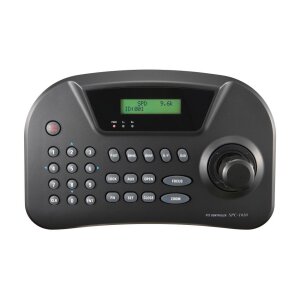 Hanwha Vision SPC-1010 Bedientastatur, für Hanwha Techwin PTZ Domes, Kameras, Joystick, RS485/RS422, bis 1km