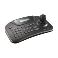 Hanwha Vision SPC-1010 Bedientastatur, für Hanwha Techwin PTZ Domes, Kameras, Joystick, RS485/RS422, bis 1km