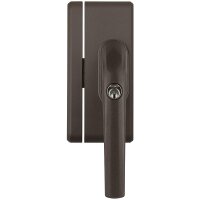 ABUS FO400N B AL0125 Fenstergriff abschl., braun