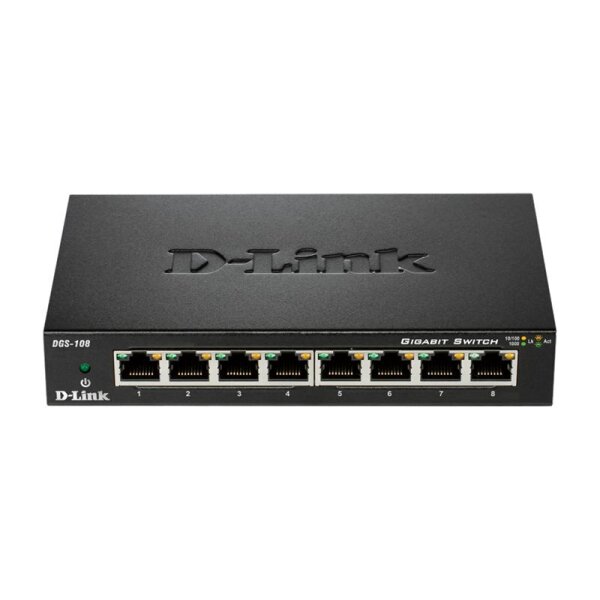 D-Link DGS-108/E Switch 1000-10Mbit 8xTP