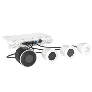 Mobotix S74 Body, 4 Sensor- u. Funktionsmodule LSA