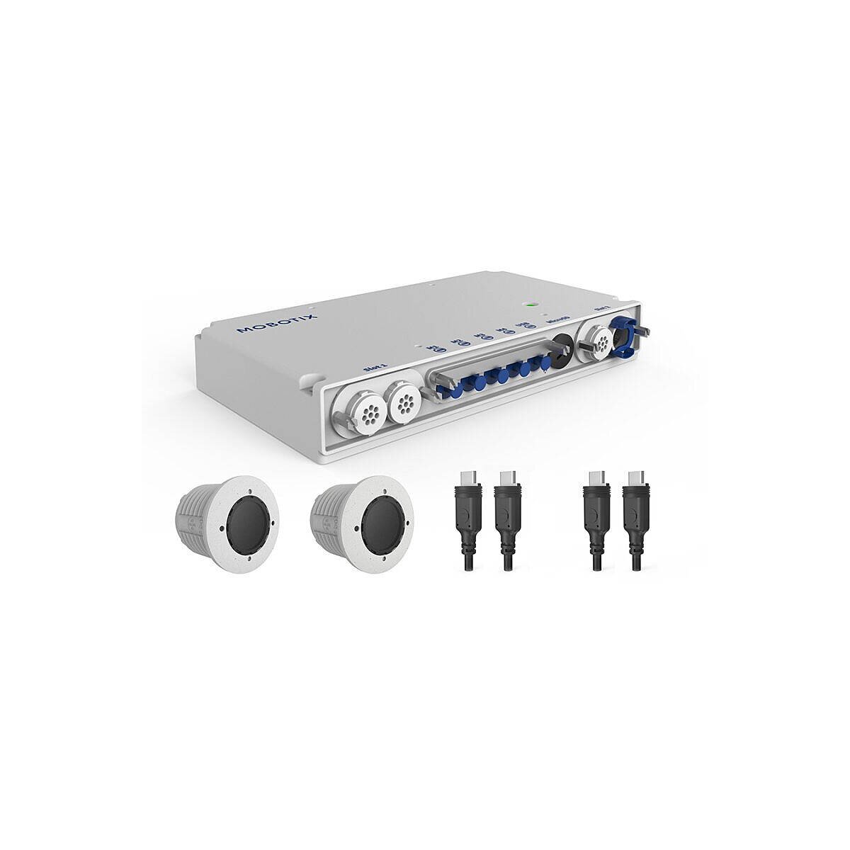 Mobotix S74 Set mit 2x 12DN016 Sensormodulen