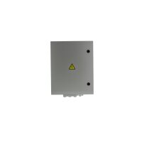 Solvido IQbox-maxi-C Kamera Anschlusskasten für Videoüberwachung mit Steckdose FI/LS, 500x400x210mm