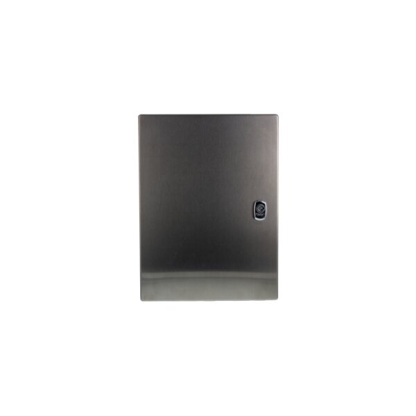 Solvido IQbox-Edelstahl-C Kamera Anschlusskasten für Videoüberwachung, Edelstahl AISI 304L, 400x300x210mm