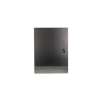 Solvido IQbox-Edelstahl-C Kamera Anschlusskasten für Videoüberwachung, Edelstahl AISI 304L, 400x300x210mm