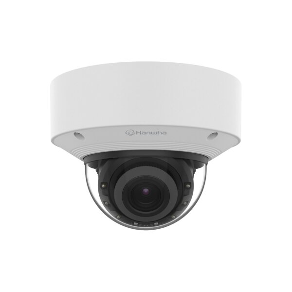 Hanwha Vision XND-A6084RV Netzwerk Fix Dome Kamera, AI, Tag/Nacht, 1920x1080, Wisenet 9, 2,8-12,0mm, IR, PoE, IP52, IK10